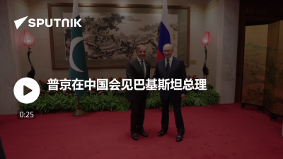 俄罗斯卫星通讯社-普京在中国会见巴基斯坦总理