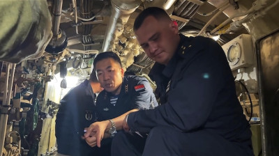 加拿大国际广播电台-俄罗斯和中国海军演练摧毁敌方潜艇