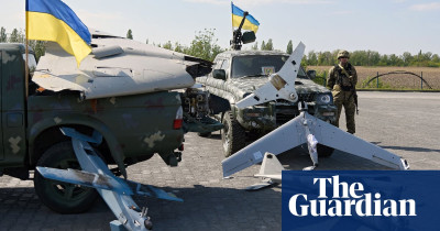 The Guardian-Ukraine war briefing US sanctions China firms over complete attack drones made for Russia