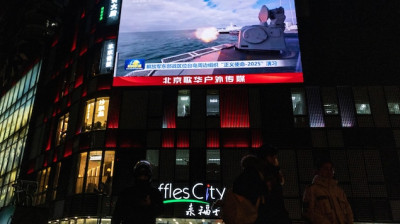 加拿大国际广播电台-中国再次举行围台军演台湾批其和平最大的破坏者