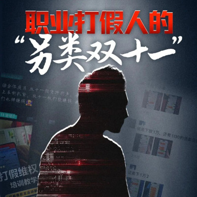 职业打假人收徒：2000元/位，双十一前效果最好