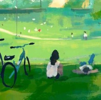 最近的年轻人流行去富人小区旅游