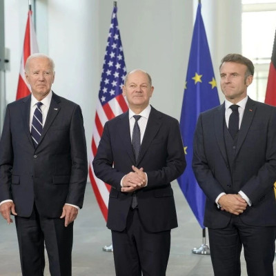 德美法英领导人联合发声