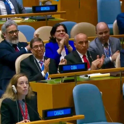 187票赞成！“只有美以投下反对票”