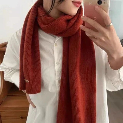 围巾，点睛之笔