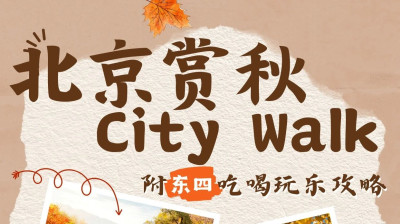 北京胡同赏秋city walk喽~等你来打卡！附北京东四吃喝玩乐攻略