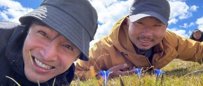 胡歌和无穷小亮给500只鼠兔立个