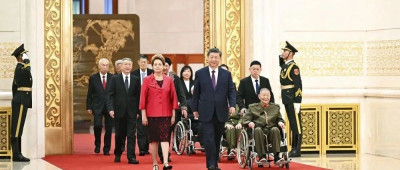 高清大图丨向功勋者，致敬！