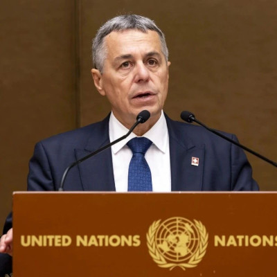 瑞士外长：中国贡献引人注目