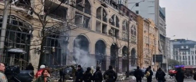 乌克兰首都遭导弹袭击！