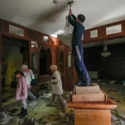 阿萨德官邸被洗劫一空