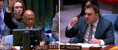 美国再次一票否决！巴勒斯坦代表捶桌怒斥：我们也是人，应该被平等对待！