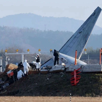 济州航空事故调查找到关键残骸
