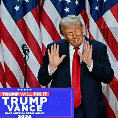 最新：特朗普获312票