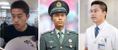 清华学生 “到！”优秀士兵 “到！”外科医生 “到！”