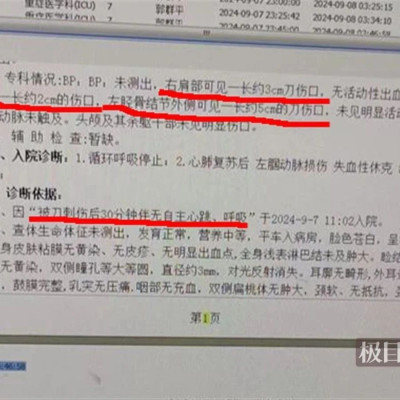 乡长下村工作时遭人刺伤遇害，“抢救8天后离世”