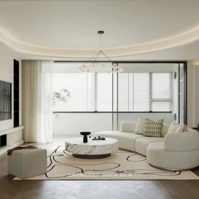 首发 | 颐和源璟162㎡现代居室 让自然成为生活调色板