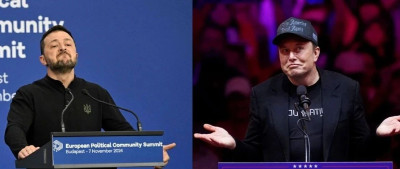 泽连斯基发声，马斯克嘲讽：幽默感令人惊叹