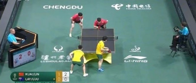开门红！国乒8比0击败澳大利亚