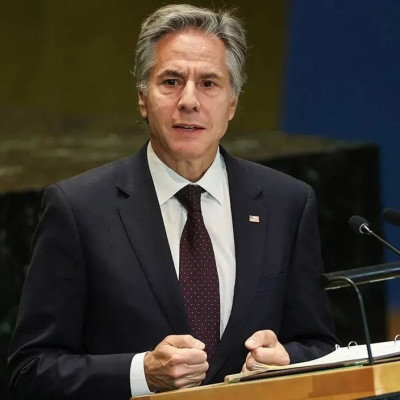 布林肯祝贺中国国庆