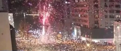 跨年夜这样放烟花，他被刑拘！涉嫌以危险方法危害公共安全罪