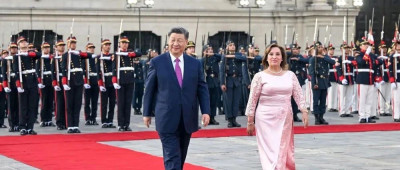高清大图｜礼遇！习近平主席对秘鲁进行国事访问