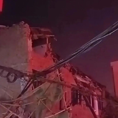 一税务办公楼坍塌，当地回应