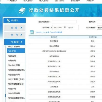 浙江回应行政处罚决定公开问题：有争议的应组织会商