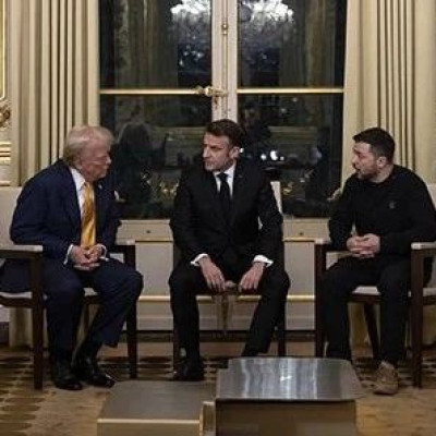 三人谈了35分钟，没联合声明，没采访