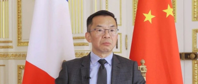 中国驻法大使卢沙野，将离任