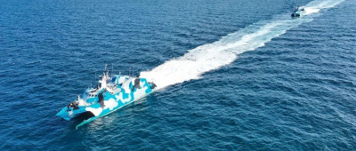 南部战区快艇出击！