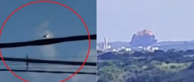 突发！巴西战斗机坠毁