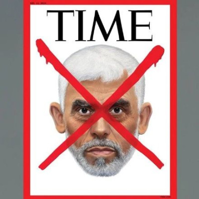 辛瓦尔上了《时代》杂志封面