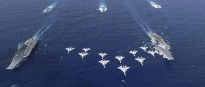 官宣：辽宁舰+山东舰，首次！