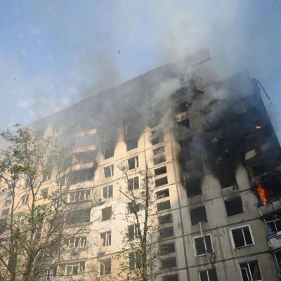 哈尔科夫遭数次打击