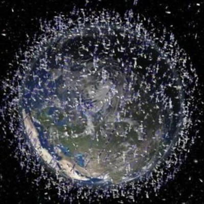 吓人！半吨重太空垃圾坠落地球