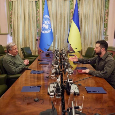 “泽连斯基拒绝古特雷斯访乌”