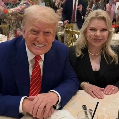 特朗普见内塔尼亚胡夫人