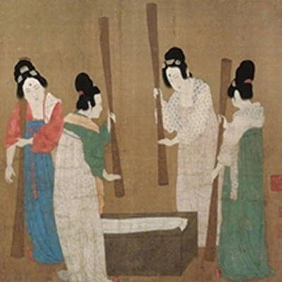 “纤手素织”捣练图数字作品，限量发行！