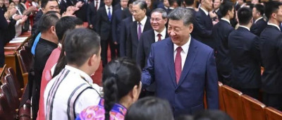 庆祝中华人民共和国成立75周年音乐会在京举行 习近平等党和国家领导人出席观看