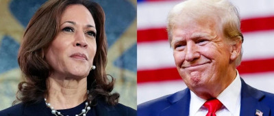 美国大选投票结束，特朗普暂时领先