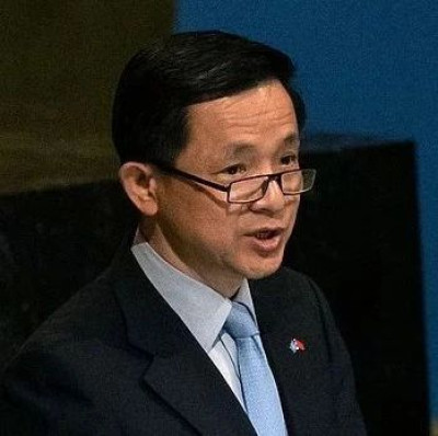 联大会议上，中方驳斥美英谎言