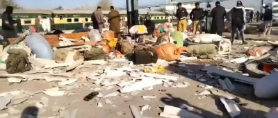 巴基斯坦一火车站发生爆炸 已致24人死亡