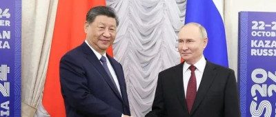 习近平同俄罗斯总统普京举行会晤