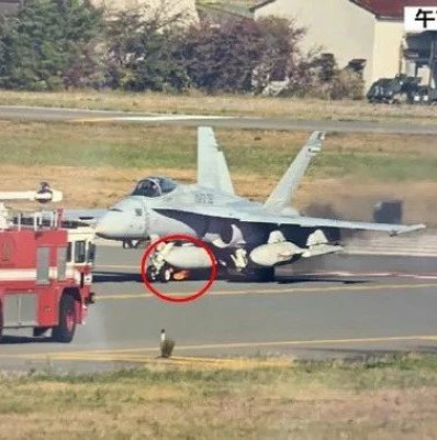 突发！美军战机在日本起火