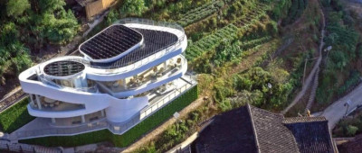 这座外形酷似莫比乌斯环的建筑，大有文章