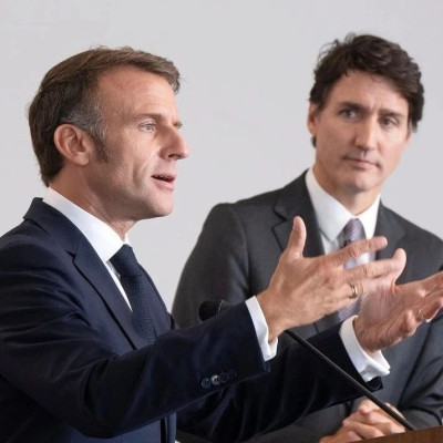 尴尬……马克龙在加拿大被骂了