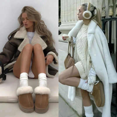 百元不到入手真皮雪地靴？我要买到它停产！