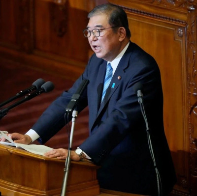 石破茂发表施政演说