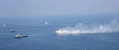 伊朗、俄罗斯、阿曼，联合军演！